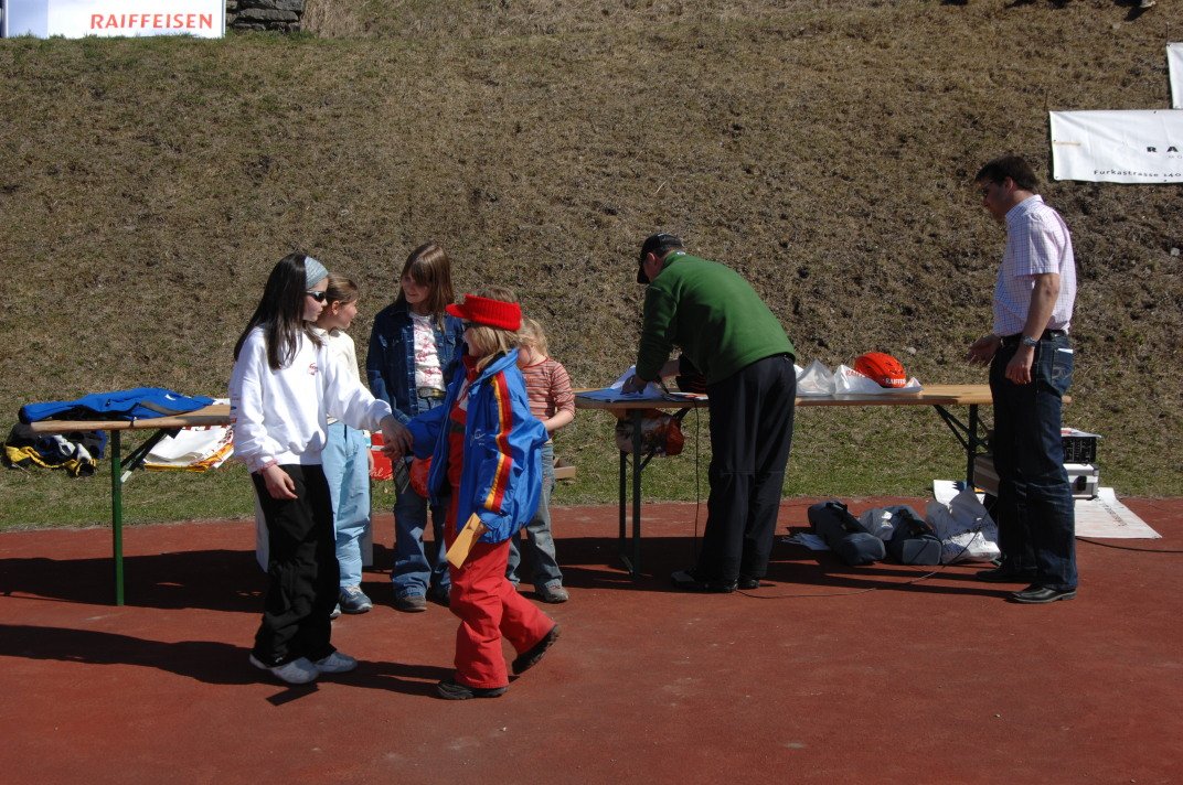 Osterrennen 2007 Rangverkündigung